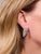 Metal The Somara: Elaborate Antique Platinum Diamond Dangler Earrings, 2 Pieces For Sale - Image 7 of 8