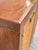 Mid Century Walnut Bar Cabinet With Sliding Top Extension and Cane Doors For Sale - Image 11 of 12