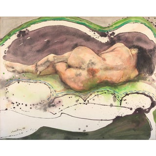 'Mujer Dormida' by Julio Lavallen; 1987 For Sale