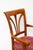 Wood Selva Padded Chair with Armrests in Beech For Sale - Image 7 of 13