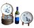 Mexican Vintage Set of Tonala El Palomar Blue by Ken Edwards Pottery Dinnerware, 31 Pieces For Sale - Image 3 of 14