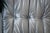Togo Lounge Chair and Pouf in Silver Skai by Michel Ducaroy for Ligne Roset, 1973, Set of 2 For Sale - Image 9 of 10