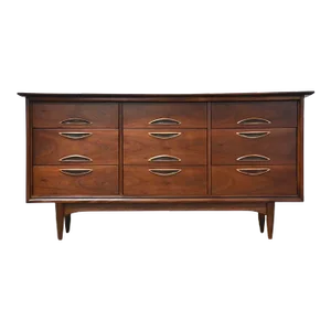 Walnut Long Dresser by Hooker