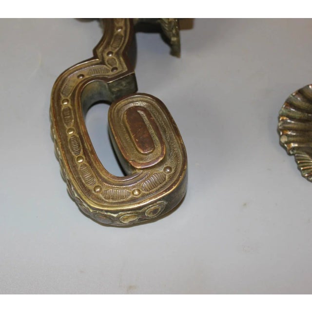 19th Century Bronze Door Knocker For Sale - Image 4 of 14