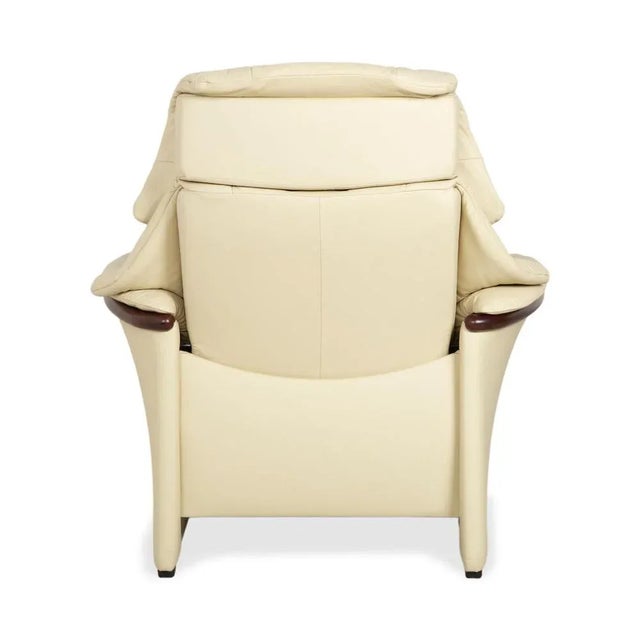 Eldorado Recliner in Cream Leather from Stressless For Sale - Image 15 of 17