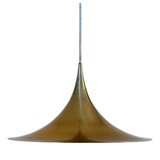 Brass Pendant Lamp by Claus Bonderup & Torsten Thorup for Fog & Mørup, 1960s For Sale