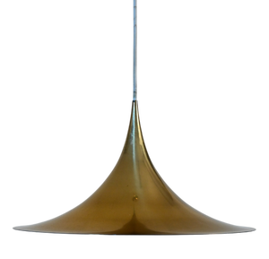Brass Pendant Lamp by Claus Bonderup & Torsten Thorup for Fog & Mørup, 1960s