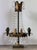 Traditional Pair of 19th Century Tôle Candelabra With Crystal Drops For Sale - Image 3 of 10