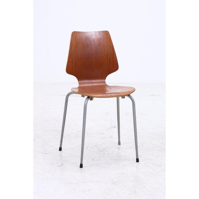 Mid-Century Teak Chair, 1960s For Sale - Image 3 of 14