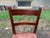 Brown Vintage Early American Shaker Style Solid Wood Ladder Back Rush Seats Dining Chairs For Sale - Image 8 of 16