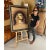 Magical depiction of the Sphinx at Giza in Egypt as interpreted by artist Monsef Labib. Handcrafted in Cairo on genuine...
