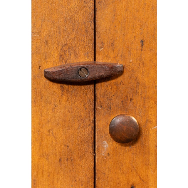 Antique Birch Machine Tooling Cabinet For Sale - Image 13 of 15