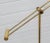 Mid-Century Modern Adjustable Brass Floor Lamp from Fischer, Germany, 1960s For Sale - Image 6 of 9