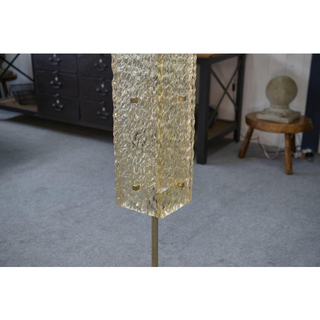 Floor Lamp in Resin and Marble by Pierre Disderot for Dallux, 1960s For Sale - Image 11 of 14