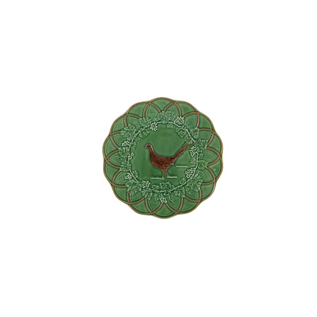 Bordallo Pinheiro Bordallo Pinheiro Woods Assorted Snack Plates, Set of 4 For Sale - Image 4 of 6