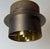 German Brass Architectural Ceiling Light Lamp, 1960s For Sale - Image 6 of 18