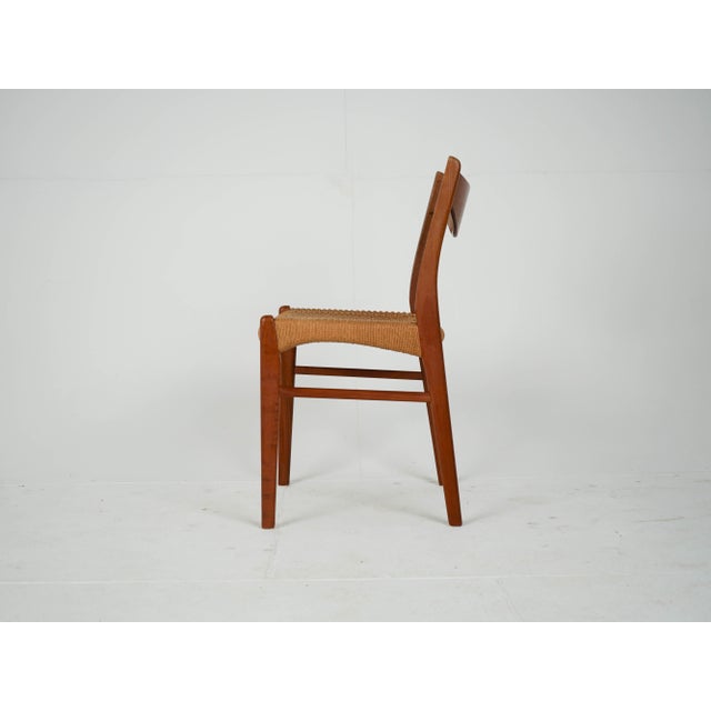 1960s Vintage GS61 Teak Chairs by Arne Wahl Iversen, 1960s, Set of 6 For Sale - Image 5 of 17