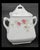 Glass Collection of Pretty Antique & Vintage Creamer Sets: 1970 Waterford, 1880 Powell Bishop Ironstone, 1930 Trico Ngoya For Sale - Image 7 of 12