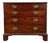 Georgian Mahogany Chest of Drawers with Brass Handles, 1800 For Sale