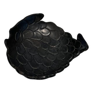 Empty pocket representing a fish French work. Circa 1970 For Sale