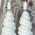 Ecru Vintage Glazed Ceramic Twist Table Lamps - a Pair For Sale - Image 8 of 14