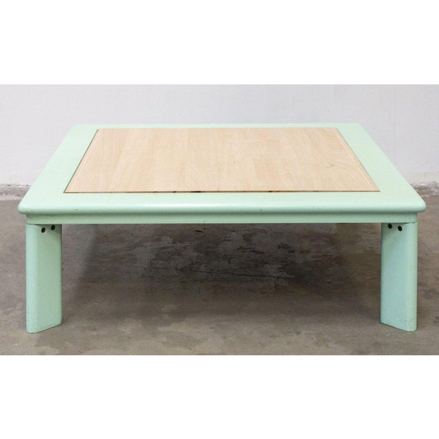Vintage Square Coffee Table, 1980s For Sale - Image 10 of 10