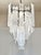 Murano Contemporary Italian Rectangular Strip “Listelli” Murano Glass Chandelier by Simoeng For Sale - Image 4 of 10