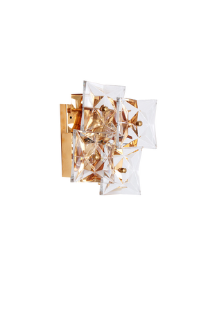 Gold-Plated Wall Lamp from Kinkeldey, Germany, 1970s