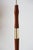 Vintage Scandinavian Floor Lamp in Wood and Gilded Brass with Beige Lampshade, 1960s For Sale - Image 4 of 12
