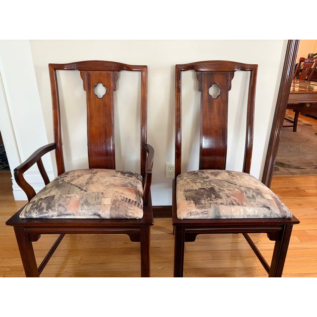 1980s Thomasville "Horizon" Collection Dining Table & Chairs For Sale In Pittsburgh - Image 6 of 10