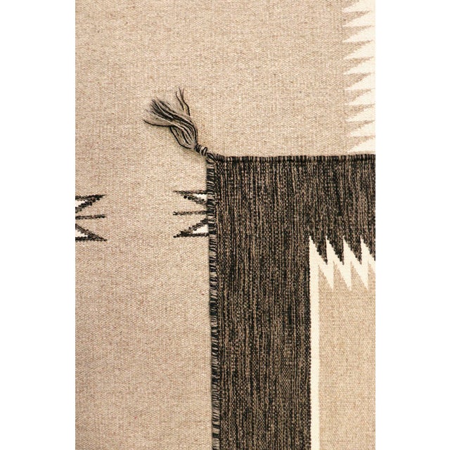 Pasargad Home Tuscany Taupe Wool Area Rug- 8' 1'' X 9'11'' For Sale - Image 4 of 5
