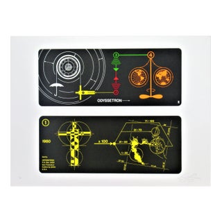 Bryan Rogers, Odyssetron I (The complete suite of 5 lithographs), 1982 For Sale