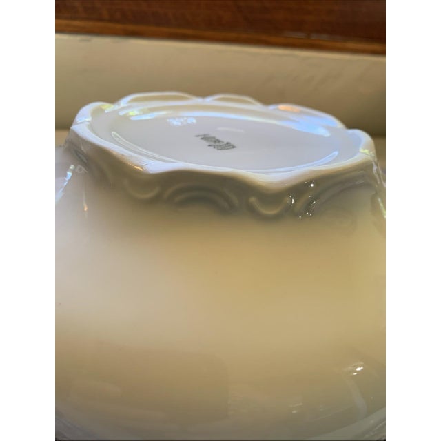 Vintage Schumann Arzberg Bavaria Porcelain Covered Serving Bowl Tureen For Sale - Image 11 of 12