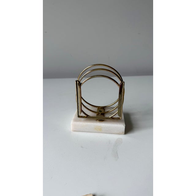 Metal 1940s Perpetual Desk Calendar For Sale - Image 7 of 10