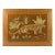 Art Deco Engraved Wood Panel of Panthers, by N.R. Brunet, circa 1930 For Sale