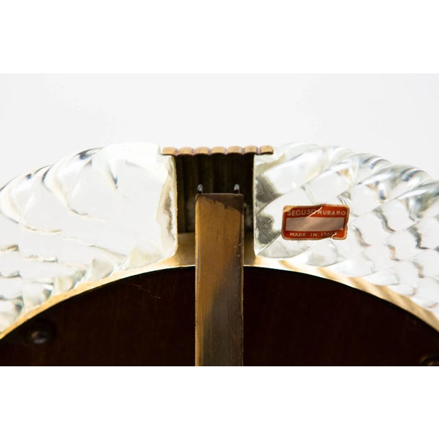 Vintage Table Mirror from Seguso, 1950s For Sale - Image 4 of 9