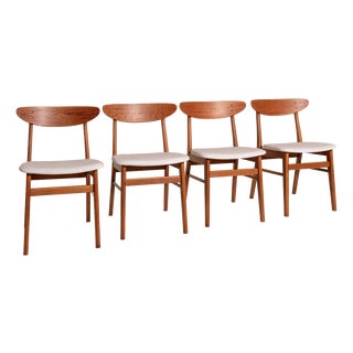 Vintage Danish Monaco Chairs from Farstrup Møbler, 1960s, Set of 4 For Sale