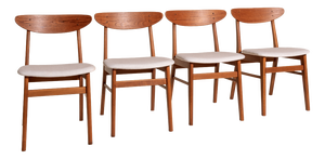 Vintage Danish Monaco Chairs from Farstrup Møbler, 1960s, Set of 4