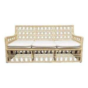 Rattan Trellis Sofa
