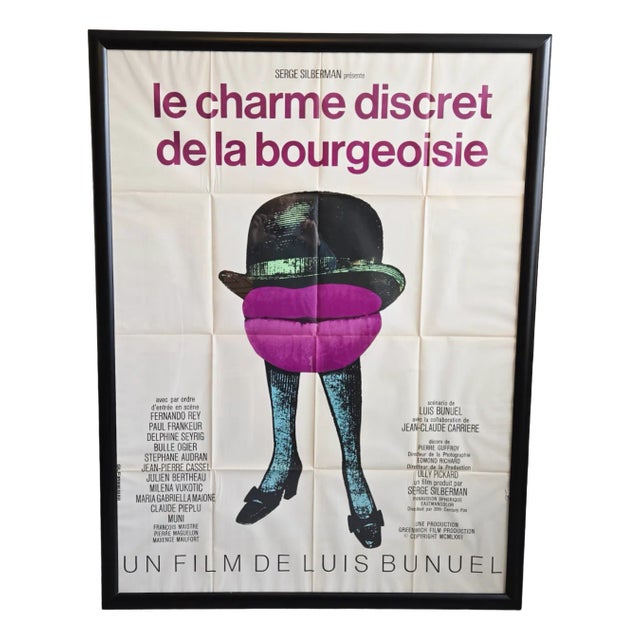 The Discreet Charm of the Bourgeoisie Poster, 1972 For Sale