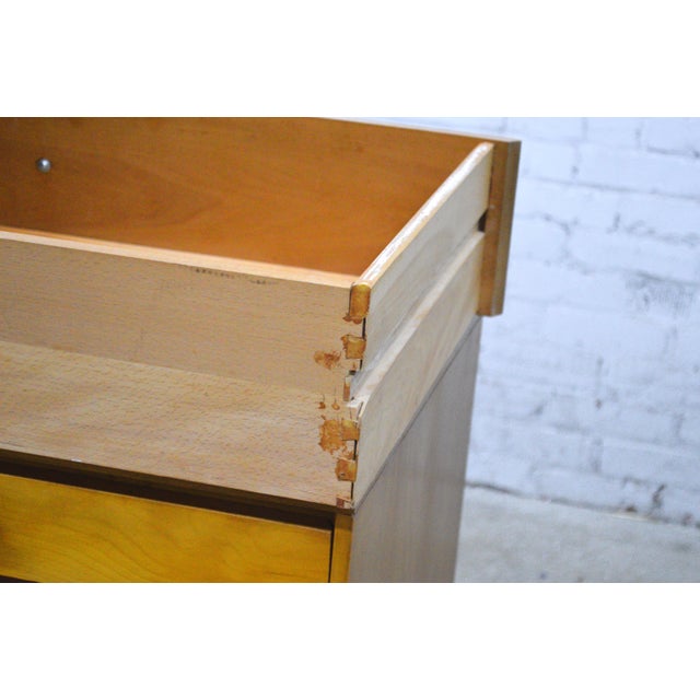 Paul McCobb Perimeter Group Attribute Maple Rosewood Aluminum Dresser For Sale - Image 14 of 16