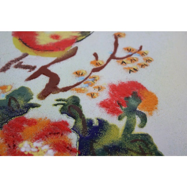 Mid-Century Modern Enamel on Copper Naturescape by De Orsini For Sale - Image 9 of 12