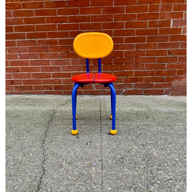 1980s Ikea Memphis Style Puzzle Chairs - Set of 2 – Tiger