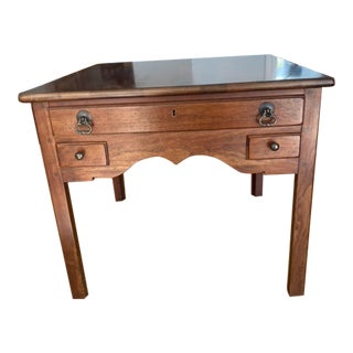 1980s Bob Timberlake Cherry End Table With 3 Drawers For Sale