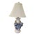 Vintage Betlar Ca. Ceramic Lamp With Blue Bow For Sale