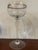 Vintage Italian Gold Rimmed Handblown Coupe Glasses For Sale In Boston - Image 6 of 7