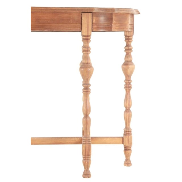 Mid 20th Century Mid 20th Century Mae Heirloom Console Table For Sale - Image 5 of 9