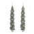 Bring a cozy woodland glow to your holiday décor with these Tree LED Taper Candles. Designed in the shape of layered...