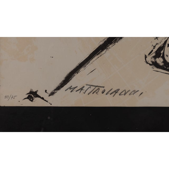 Umberto Mastroianni, Composition, 1960s, Lithograph, Framed For Sale - Image 4 of 7