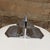 For your consideration, a Chase Art Deco chrome triple-tier folding snack tray designed for serving hors d'oeuvres. It...